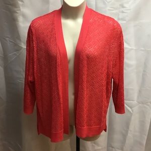 SALE! Verve Ami Hibiscus 🌺 Knit Cardigan Size 3X